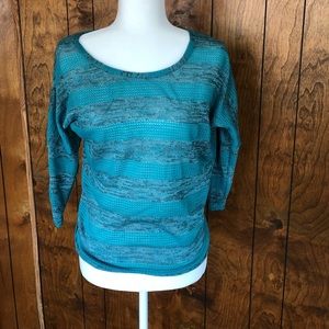 Maurice’s Knit Turquoise Sweater. S